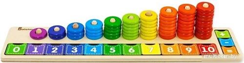 Сортер Alatoys Пирамидка. Счеты ПСЧ3011