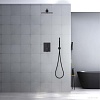 Душевая система Aquatek Оберон AQ1272MB (черный матовый)