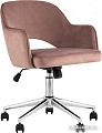 Офисное кресло Stool Group Кларк велюр (розовый)