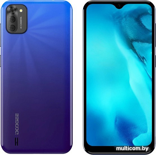 Смартфон Doogee X93 (синий)