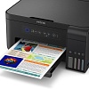 МФУ Epson L4150 (ресурс стартовых контейнеров 7500/6000, чернила 001)