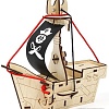 3Д-пазл Woody Пиратский корабль Карамба 00761