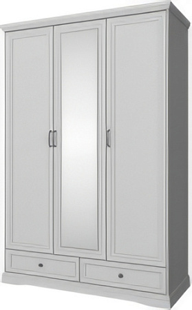 Шкаф распашной Anrex Valencia 3DG2SZ (серый)