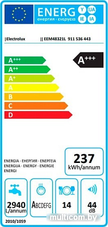 Посудомоечная машина Electrolux EEM48321L