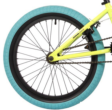 Велосипед Novatrack Wolf 2024 20BMX.WOLF.GN4 (зеленый)