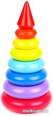 Пирамидка Росигрушка Пирамида Собирайка 9649