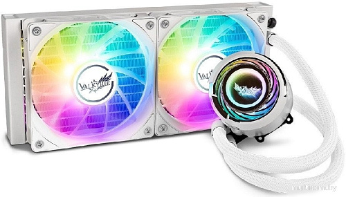 Система жидкостного охлаждения для процессора Valkyrie Jarn 240 ARGB (белый)