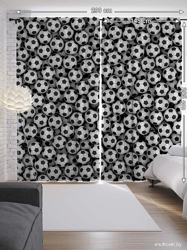 JoyArty Футбольный дождь p_12405