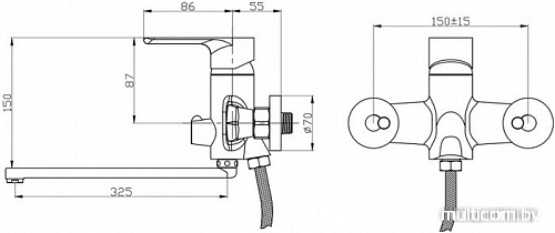 Смеситель РМС SL133-006E