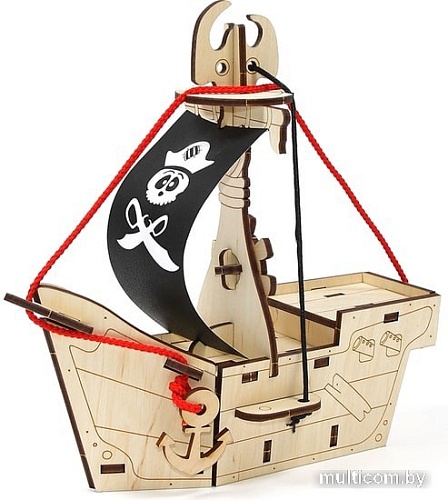 3Д-пазл Woody Пиратский корабль Карамба 00761