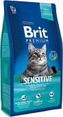 Корм для кошек Brit Premium Cat Sensitive 8 кг