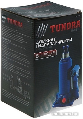 Бутылочный домкрат Tundra 151199 5т