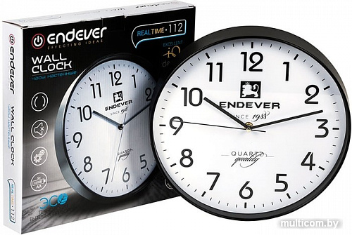 Настенные часы Endever RealTime-112
