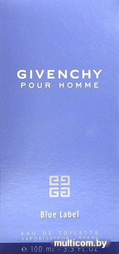 Givenchy Pour Homme Blue Label EdT (100 мл)