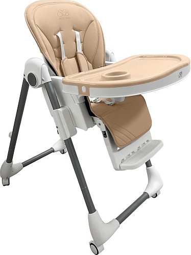 Высокий стульчик Sweet Baby Roma (бежевый)