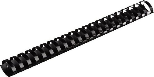 Пластиковая пружина для переплета ProMega Office A4 32 мм 50 шт 255112 (черный)