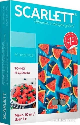 Кухонные весы Scarlett SC-KS57P78