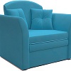Кресло-кровать Мебель-АРС Малютка №2 (рогожка, синий)