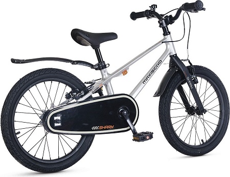 Детский велосипед Maxiscoo Shark Sport 18 2025 MSC-SH1842 (серый жемчуг)