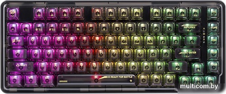 Клавиатура Redragon Elf Pro (прозрачный/черный)