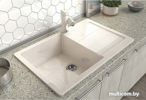 Кухонная мойка Maxstone MS-30 (лен глянец)