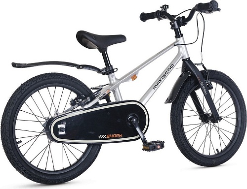 Детский велосипед Maxiscoo Shark Sport 18 2025 MSC-SH1842 (серый жемчуг)