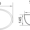 Умывальник Axus 40 9020A