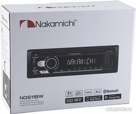 USB-магнитола Nakamichi NQ511BW