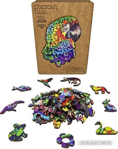 Пазл Dream Woods Попугай P-008 (110 эл)