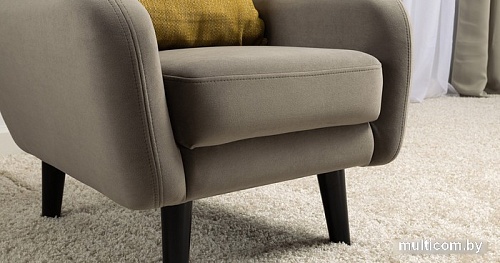 Интерьерное кресло Нижегородмебель Дакота ТК 583 (серо-коричневый)