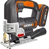 Электролобзик Worx WX543 (1 с-им АКБ)