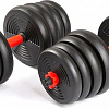 Штанга с гантелями TREX Sport 6 в 1 30 кг