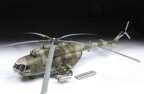 Сборная модель Звезда Советский многоцелевой вертолет Ми-8МТ 4828