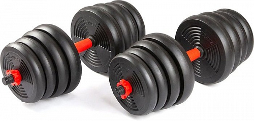 Штанга с гантелями TREX Sport 6 в 1 30 кг