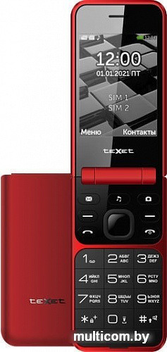 Мобильный телефон TeXet TM-405 (красный)