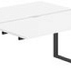 Стол Norden Приставка 280x143.8x75 AG.125.WH.V.72.AN (антрацит/белый)