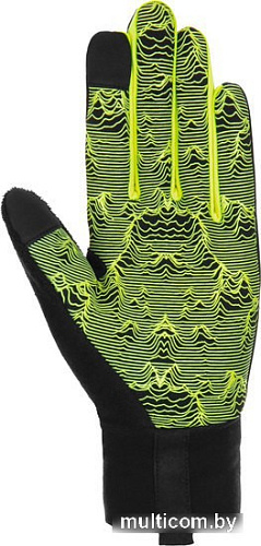 Перчатки Reusch Ian Touch-Tec 6206105-7752 (р-р 8, black/safety yellow)