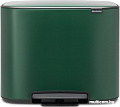 Brabantia Bo Pedal Bin 11л + 23л (зеленая сосна)