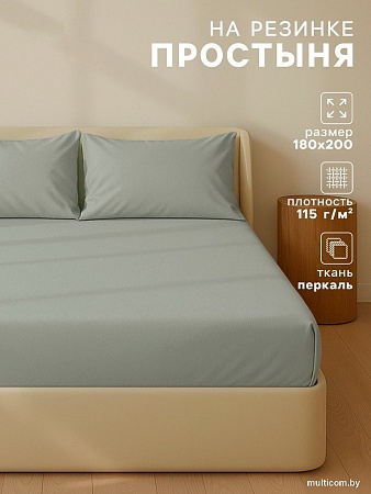 Постельное белье Sima-Land 10445181 (оливковый)