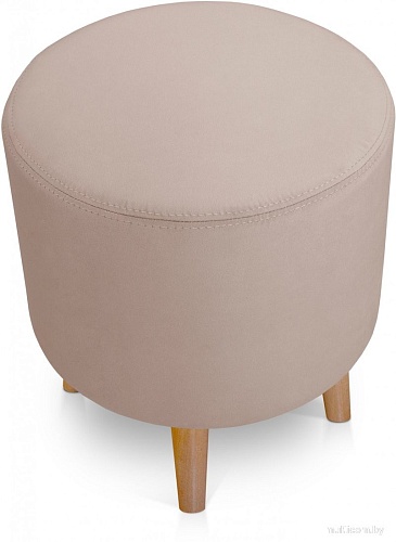 Пуфик Mio Tesoro Ронд (Amo 02/натуральное дерево)