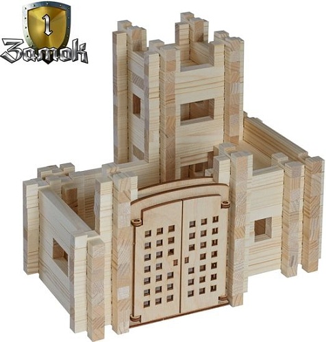 Сборная модель Лесовичок Замок №1