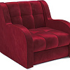 Кресло-кровать Мебель-АРС Аккордеон Барон (бархат, красный Star Velvet 3 Dark Red)