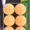 Мяч для настольного тенниса Donic Schildkrot Elite 40+ (оранжевый, 1 звезда, 6 шт.)