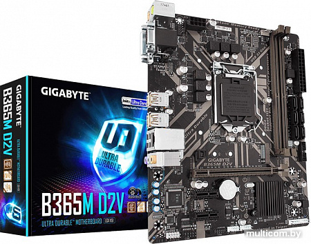 Материнская плата Gigabyte B365M D2V (rev. 1.0)