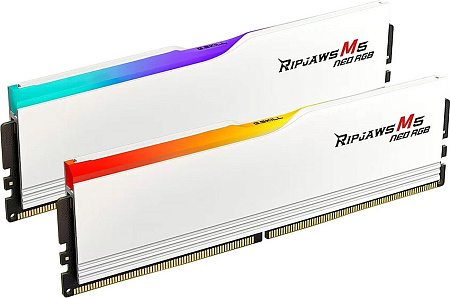 Оперативная память G.Skill Ripjaws M5 Neo RGB 2x32ГБ DDR5 6000 МГц F5-6000J3636F32GX2-RM5NRW