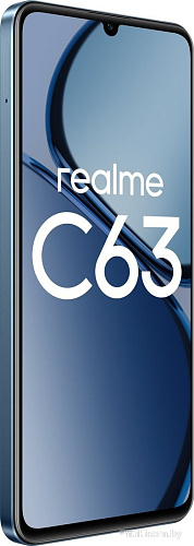 Смартфон Realme C63 6GB/128GB RMX3939 международная версия (кожаный синий)