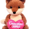 Классическая игрушка Milo Toys Влюбленный лисенок 7511696