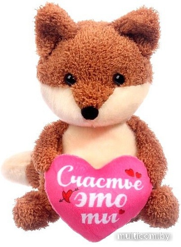 Классическая игрушка Milo Toys Влюбленный лисенок 7511696