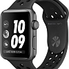 Умные часы Apple Watch Nike+ 42 мм (серый космос/антрацитовый, черный)
