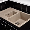 Кухонная мойка KUPPERSBERG Modena 1,5B1D (санд беж)